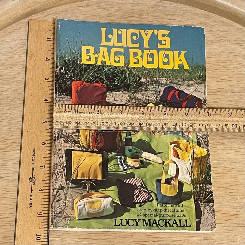 Lucy's Bag Book 1978 Patterns With Instructions Lucy Mackall Paperback 42 Bags